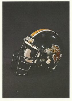 #97 Hamilton Tiger-Cats Checklist - Hamilton Tiger-Cats - 1992 All World CFL Football