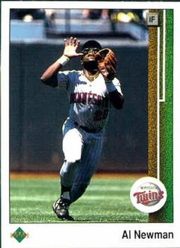 #197 Al Newman - Minnesota Twins - 1989 Upper Deck Baseball