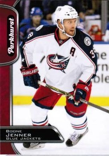 #97 Boone Jenner - Columbus Blue Jackets - 2016-17 Parkhurst - Red Hockey