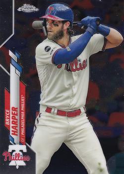 #97 Bryce Harper - Philadelphia Phillies - 2020 Topps Chrome Baseball
