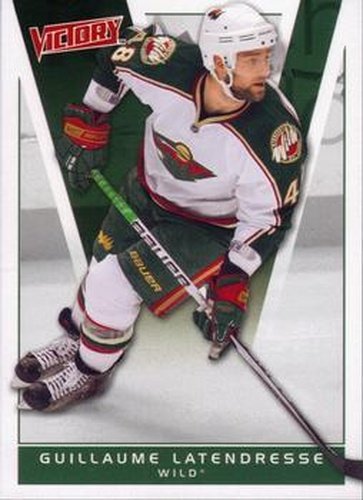 #97 Guillaume Latendresse - Minnesota Wild - 2010-11 Upper Deck Victory Hockey