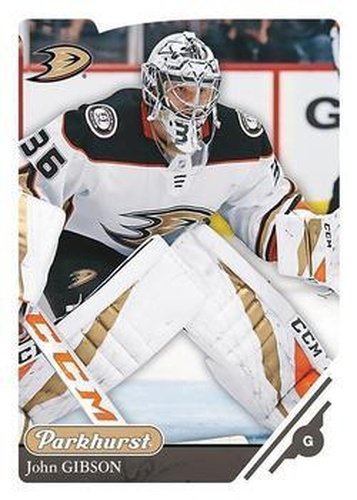 #97 John Gibson - Anaheim Ducks - 2018-19 Parkhurst Hockey