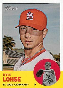 #97 Kyle Lohse - St. Louis Cardinals - 2012 Topps Heritage Baseball