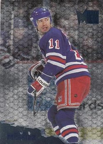 #97 Mark Messier - New York Rangers - 1995-96 Metal Hockey
