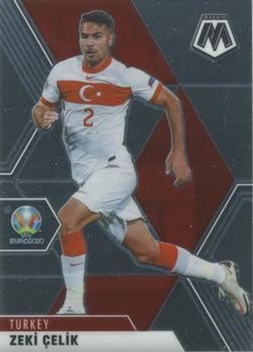 #97 Zeki Celik - Turkey - 2021 Panini Mosaic UEFA EURO Soccer