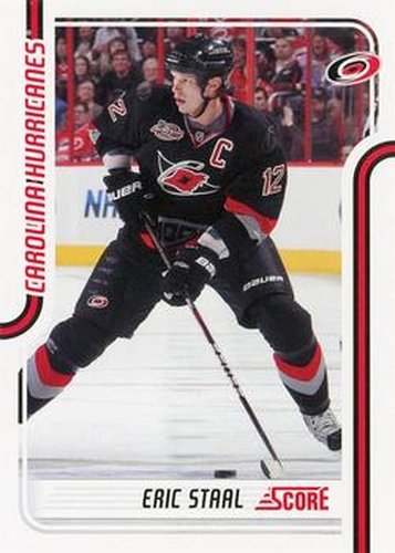 #97 Eric Staal - Carolina Hurricanes - 2011-12 Score Hockey