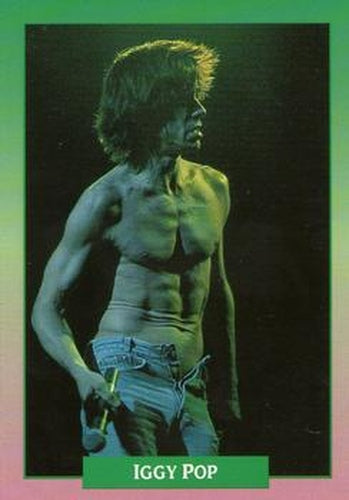 #97 Iggy Pop - 1991 Brockum Rock Cards