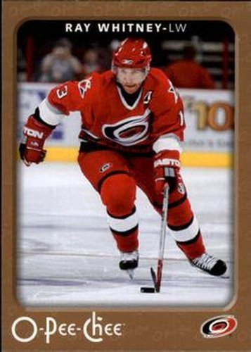 #97 Ray Whitney - Carolina Hurricanes - 2006-07 O-Pee-Chee Hockey