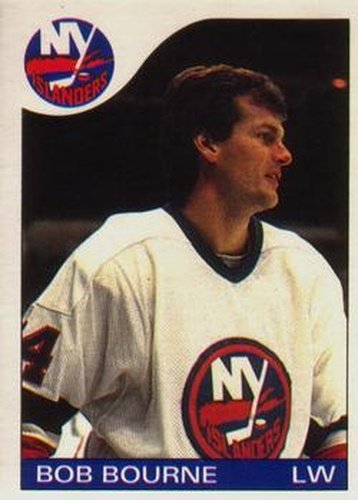 #97 Bob Bourne - New York Islanders - 1985-86 O-Pee-Chee Hockey