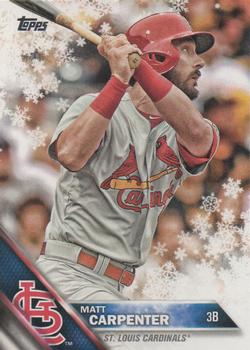 #HMW97 Matt Carpenter - St. Louis Cardinals - 2016 Topps Holiday Baseball