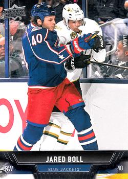 #97 Jared Boll - Columbus Blue Jackets - 2013-14 Upper Deck Hockey