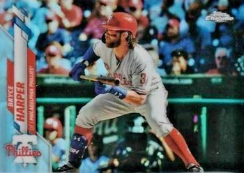 #97b Bryce Harper - Philadelphia Phillies - 2020 Topps Chrome Baseball