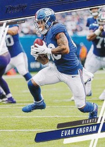 #98 Evan Engram - New York Giants - 2020 Panini Prestige Football