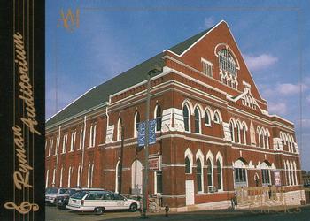 #98 Ryman Auditorium - 1992 Collect-A-Card Country Classics