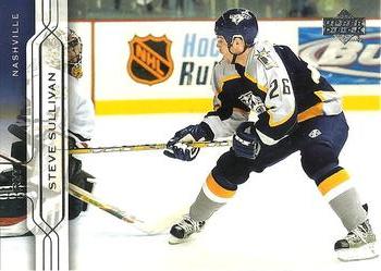 #98 Steve Sullivan - Nashville Predators - 2004-05 Upper Deck Hockey