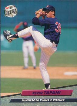 #98 Kevin Tapani - Minnesota Twins - 1992 Ultra Baseball