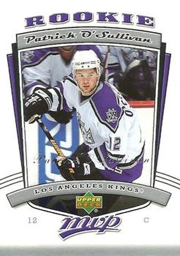 #298 Patrick O'Sullivan - Los Angeles Kings - 2006-07 Upper Deck MVP Hockey