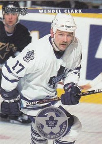 #98 Wendel Clark - Toronto Maple Leafs - 1996-97 Donruss Hockey
