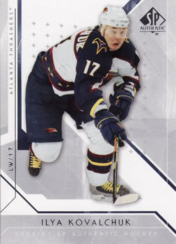 #98 Ilya Kovalchuk - Atlanta Thrashers - 2006-07 SP Authentic Hockey