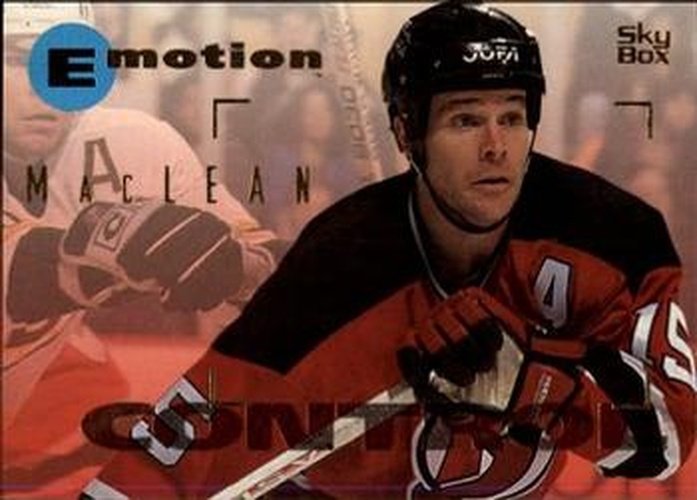 #98 John MacLean - New Jersey Devils - 1995-96 SkyBox E-Motion Hockey