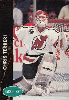 #98 Chris Terreri - New Jersey Devils - 1991-92 Parkhurst Hockey