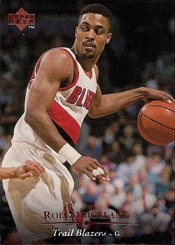 #98 Rod Strickland - Portland Trail Blazers - 1995-96 Upper Deck Basketball
