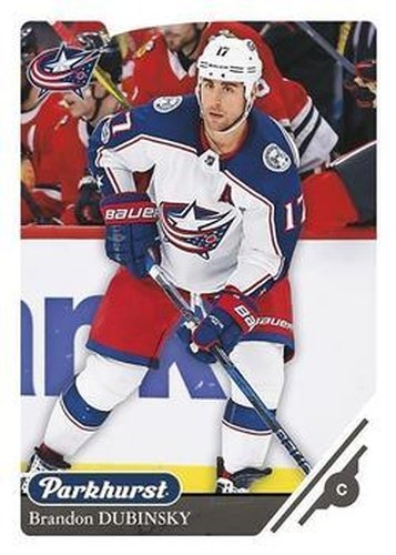 #98 Brandon Dubinsky - Columbus Blue Jackets - 2018-19 Parkhurst Hockey