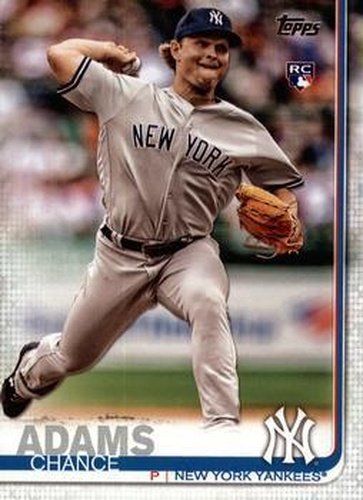 #98 Chance Adams - New York Yankees - 2019 Topps Baseball