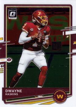 #98 Dwayne Haskins - Washington Football Team - 2020 Donruss Optic Football