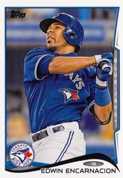 #98 Edwin Encarnacion - Toronto Blue Jays - 2014 Topps Baseball