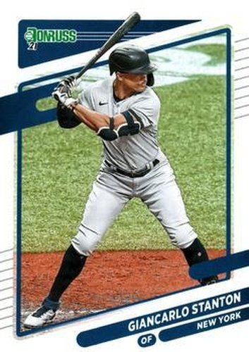 #98 Giancarlo Stanton - New York Yankees - 2021 Donruss Baseball