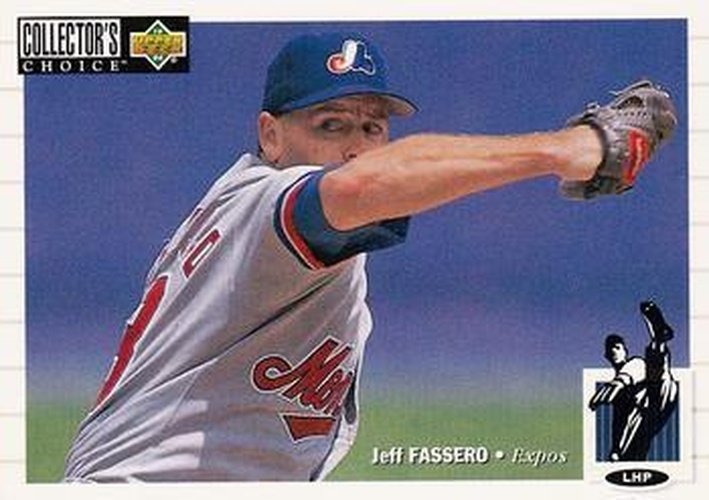 #98 Jeff Fassero - Montreal Expos - 1994 Collector's Choice Baseball