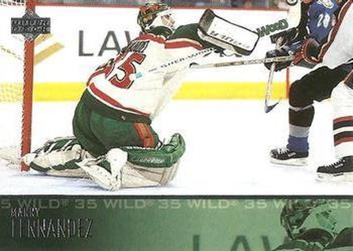 #98 Manny Fernandez - Minnesota Wild - 2003-04 Upper Deck Hockey