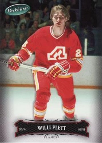 #98 Willi Plett - Atlanta Flames - 2006-07 Parkhurst Hockey
