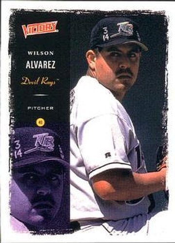 #98 Wilson Alvarez - Tampa Bay Devil Rays - 2000 Upper Deck Victory Baseball