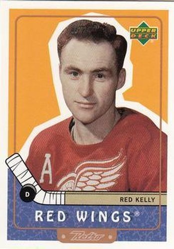 #98 Red Kelly - Detroit Red Wings - 1999-00 Upper Deck Retro Hockey