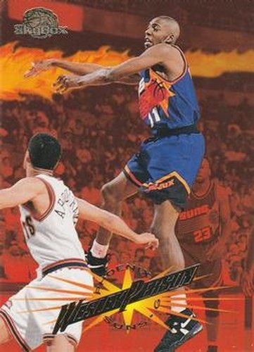 #98 Wesley Person - Phoenix Suns - 1995-96 SkyBox Premium Basketball