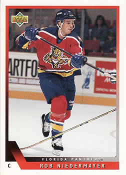 #98 Rob Niedermayer - Florida Panthers - 1993-94 Upper Deck Hockey