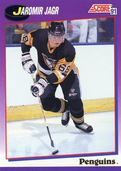 #98 Jaromir Jagr - Pittsburgh Penguins - 1991-92 Score American Hockey