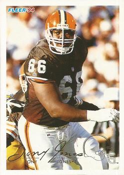 #98 Tony Jones - Cleveland Browns - 1994 Fleer Football