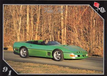 #98 1991 Callaway Speedster - 1991 Collect-A-Card Vette Set