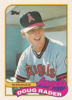 #99T Doug Rader - California Angels - 1989 Topps Traded Baseball