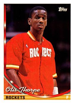 #99 Otis Thorpe - Houston Rockets - 1993-94 Topps Basketball