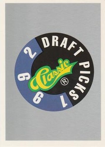 #99 Checklist #1 - 1992 Classic Draft Basketball