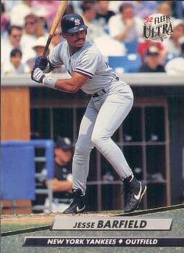 #99 Jesse Barfield - New York Yankees - 1992 Ultra Baseball