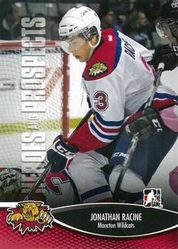 #99 Jonathan Racine - Moncton Wildcats - 2012-13 In The Game Heroes and Prospects Hockey