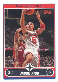 #99 Jason Kidd - New Jersey Nets - 2006-07 Topps Basketball