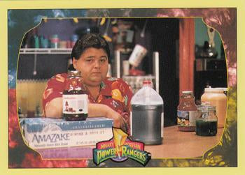 #99 Break Time - 1994 Collect-A-Card Power Rangers