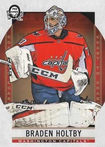 #99 Braden Holtby - Washington Capitals - 2018-19 O-Pee-Chee Coast to Coast Hockey