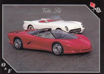 #99 Original & Futuristic - 1991 Collect-A-Card Vette Set